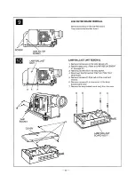 Предварительный просмотр 35 страницы Sanyo PLC-320MB Service Manual