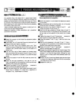 Предварительный просмотр 22 страницы Sanyo PLC-400P Service Manual