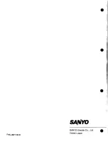 Предварительный просмотр 80 страницы Sanyo PLC-400P Service Manual