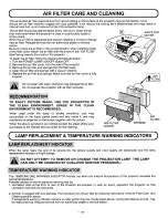 Preview for 15 page of Sanyo PLC-510M Owner'S Manual