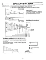 Preview for 10 page of Sanyo PLC-550M Owner'S Manual