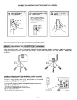 Preview for 14 page of Sanyo PLC-550M Owner'S Manual