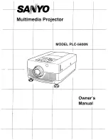 Preview for 1 page of Sanyo PLC-5600N Owner'S Manual