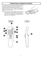 Preview for 21 page of Sanyo PLC-5600N Owner'S Manual