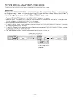 Preview for 33 page of Sanyo PLC-5600N Owner'S Manual