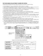 Preview for 36 page of Sanyo PLC-5600N Owner'S Manual