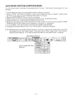 Preview for 42 page of Sanyo PLC-5600N Owner'S Manual