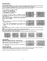 Preview for 19 page of Sanyo PLC-700M Owner'S Manual