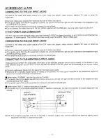 Preview for 10 page of Sanyo PLC-750M Owner'S Manual