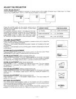 Preview for 18 page of Sanyo PLC-750M Owner'S Manual