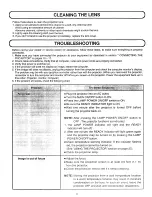 Preview for 8 page of Sanyo PLC-8810N Owner'S Manual