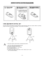 Предварительный просмотр 20 страницы Sanyo PLC-8815E Owner'S Instruction Manual