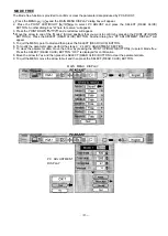 Preview for 34 page of Sanyo PLC-8815E Owner'S Instruction Manual