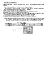 Preview for 35 page of Sanyo PLC-8815E Owner'S Instruction Manual