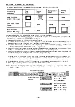 Preview for 36 page of Sanyo PLC-8815E Owner'S Instruction Manual