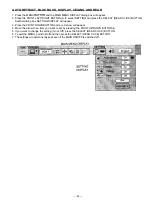 Preview for 38 page of Sanyo PLC-8815E Owner'S Instruction Manual