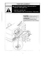 Preview for 17 page of Sanyo PLC-9000EA Service Manual