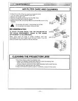 Предварительный просмотр 50 страницы Sanyo PLC-9000EA Service Manual