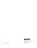 Предварительный просмотр 159 страницы Sanyo PLC-9000EA Service Manual