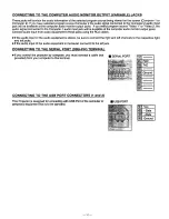 Preview for 10 page of Sanyo PLC-9000NA Owner'S Manual