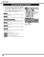 Preview for 46 page of Sanyo PLC-EF12B Owner'S Manual