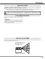 Preview for 9 page of Sanyo PLC-EF30N Owner'S Manual