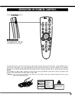 Preview for 17 page of Sanyo PLC-EF30N Owner'S Manual