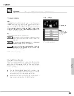 Предварительный просмотр 39 страницы Sanyo PLC-EF60 Owner'S Manual