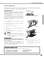 Предварительный просмотр 63 страницы Sanyo PLC-EF60 Owner'S Manual