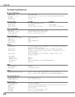 Предварительный просмотр 74 страницы Sanyo PLC-EF60 Owner'S Manual