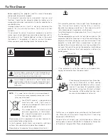 Preview for 4 page of Sanyo PLC-EF60A Owner'S Manual