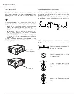 Preview for 6 page of Sanyo PLC-EF60A Owner'S Manual