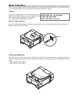 Preview for 5 page of Sanyo PLC-EF60A Service Manual