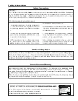 Preview for 3 page of Sanyo PLC-ET30L Service Manual