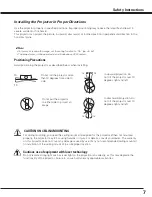 Preview for 7 page of Sanyo PLC HF10000L Owner'S Manual