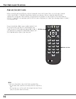 Preview for 16 page of Sanyo PLC HF10000L Owner'S Manual