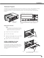 Preview for 19 page of Sanyo PLC HF10000L Owner'S Manual