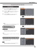 Preview for 33 page of Sanyo PLC HF10000L Owner'S Manual