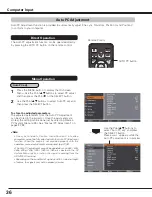 Preview for 36 page of Sanyo PLC HF10000L Owner'S Manual