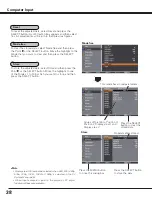 Preview for 38 page of Sanyo PLC HF10000L Owner'S Manual