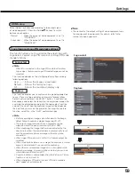 Preview for 59 page of Sanyo PLC HF10000L Owner'S Manual