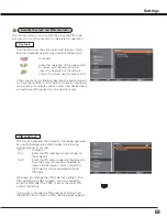 Preview for 63 page of Sanyo PLC HF10000L Owner'S Manual