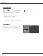 Preview for 66 page of Sanyo PLC HF10000L Owner'S Manual