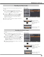 Preview for 73 page of Sanyo PLC HF10000L Owner'S Manual