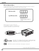 Preview for 94 page of Sanyo PLC HF10000L Owner'S Manual