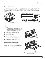 Preview for 19 page of Sanyo PLC HF15000L Owner'S Manual