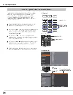 Preview for 26 page of Sanyo PLC HF15000L Owner'S Manual