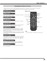 Preview for 29 page of Sanyo PLC HF15000L Owner'S Manual