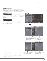 Preview for 39 page of Sanyo PLC HF15000L Owner'S Manual