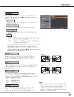 Preview for 53 page of Sanyo PLC HF15000L Owner'S Manual